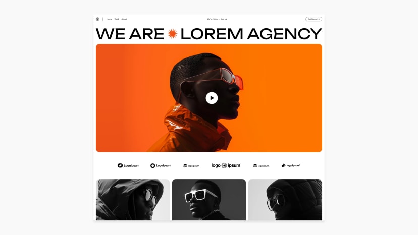 Agency Website Concept (3)