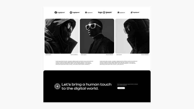 Agency Website Concept (2)