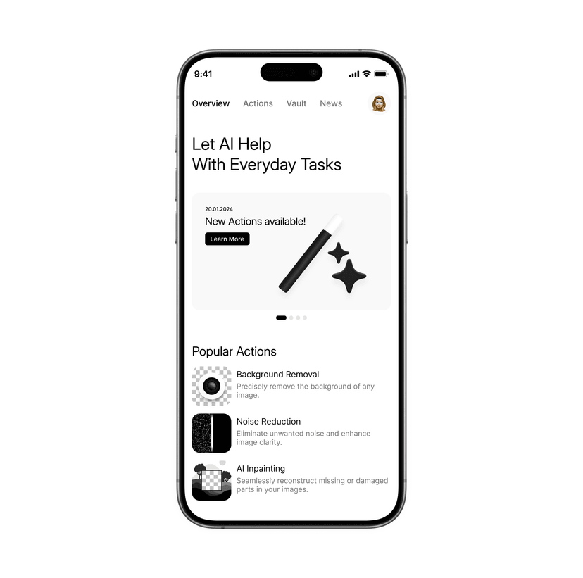 AI Tasks App Concept (1)