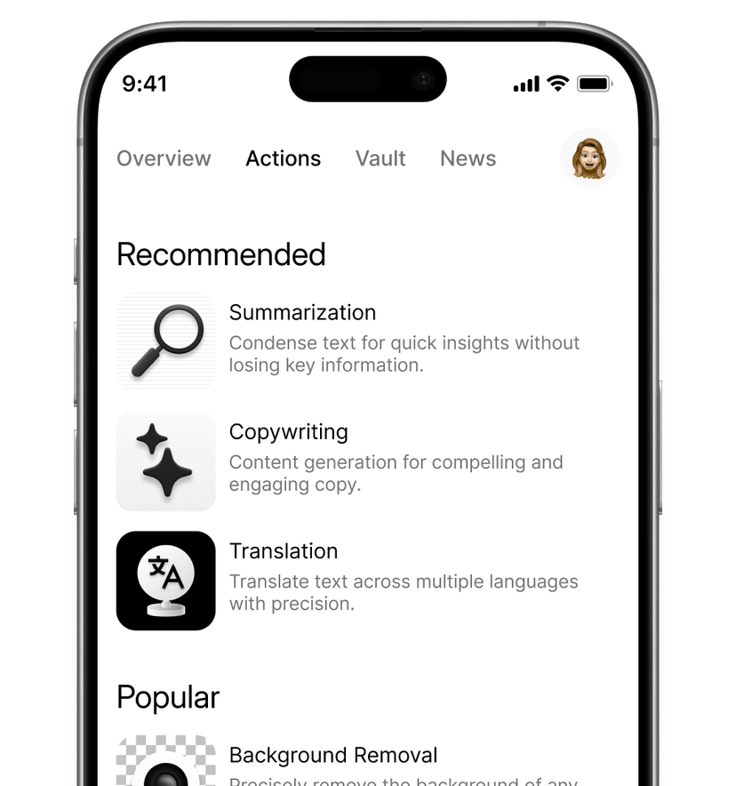 AI Tasks App Concept (3)