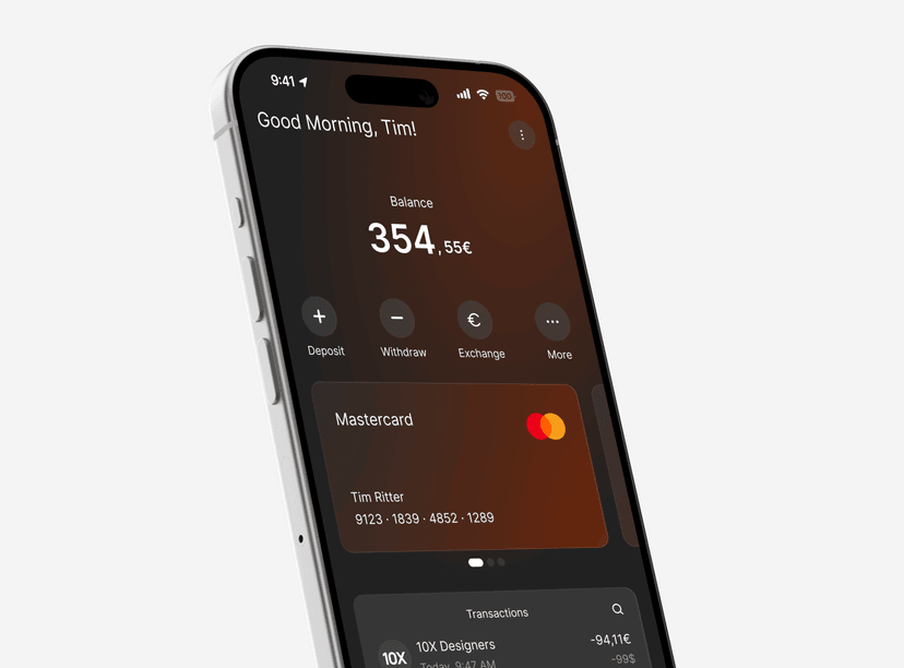 Banking App Concept